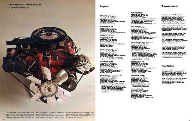 1969 Oldsmobile Motor Cars Brochure Page 24